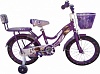 HA212 Принцесса Велосипед (2 крыла,корзина,доп колеса) 