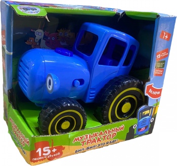 картинка АБ412 PG1800 Синий трактор муз. ИГ от магазина KidParade  